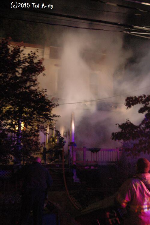 East Collings Avenue, Dwelling Fire, Collingswood, 10/15/2010