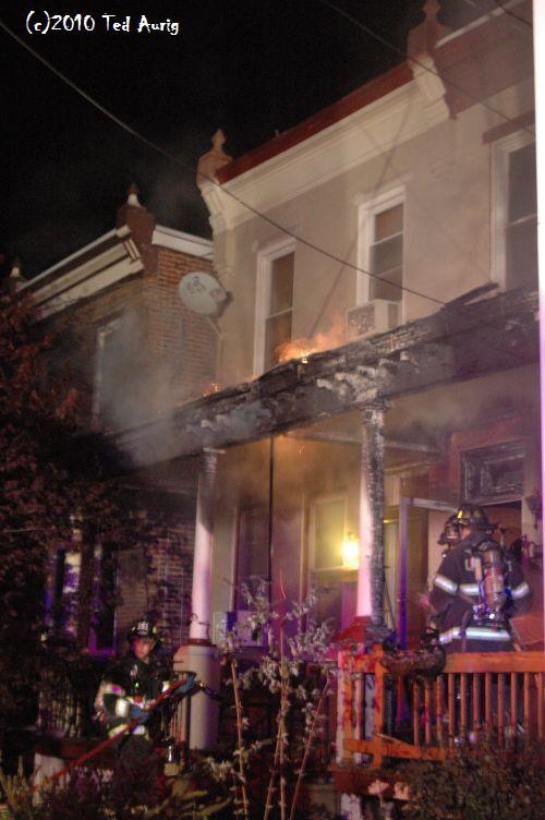 East Collings Avenue, Dwelling Fire, Collingswood, 10/15/2010