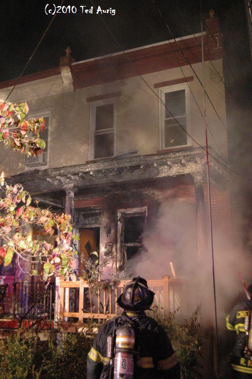 East Collings Avenue, Dwelling Fire, Collingswood, 10/15/2010