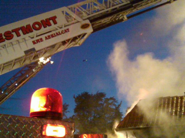Newton Diner, 2nd Alarm Building, 09/10/2010