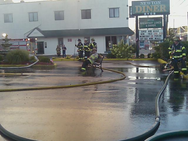 Newton Diner, 2nd Alarm Building, 09/10/2010
