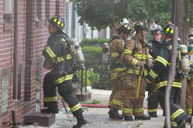 Bellevue Terrace Apartments, Apartment Fire, Collingswood, 07/20/2010
