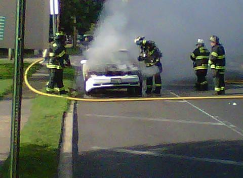 Cuthbert Road Vehicle Fire, 07/20/2010