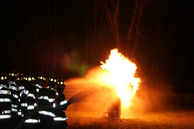 9/11/07 - Propane training at the Camden County Fire Academy.