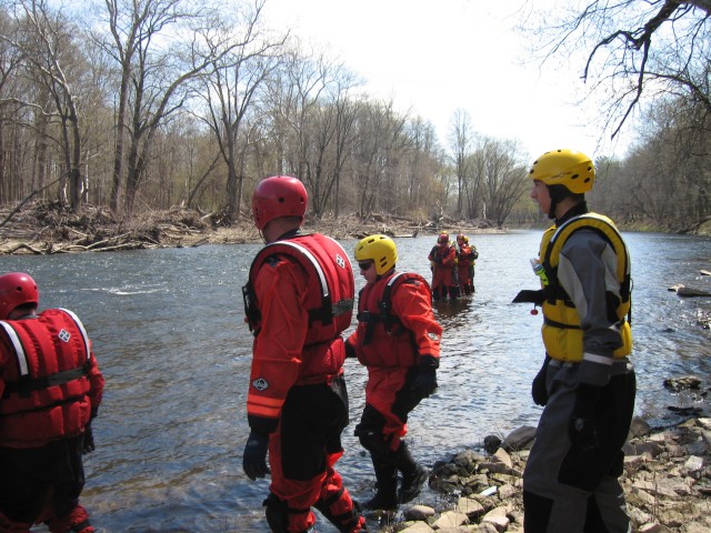 4/18/09 - Swift Water Rescue training