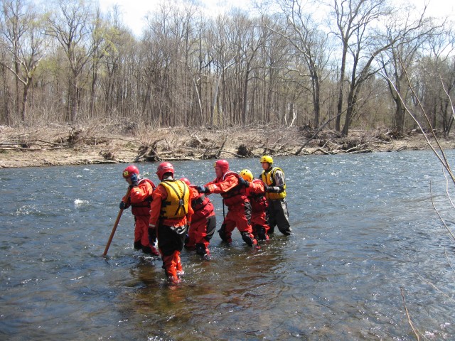 4/18/09 - Swift Water Rescue training